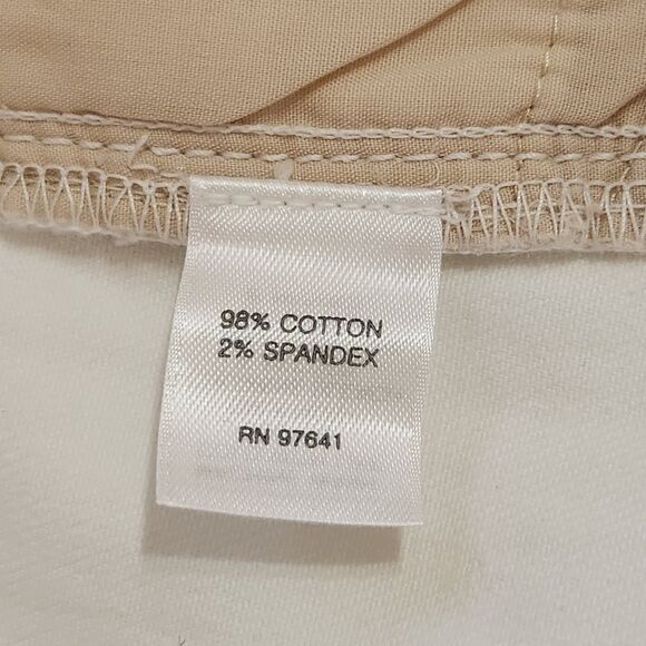 J. Jill Slim Boyfriend White Denim Straight Leg Jeans Women's Size 12 Petite - Picture 8 of 12